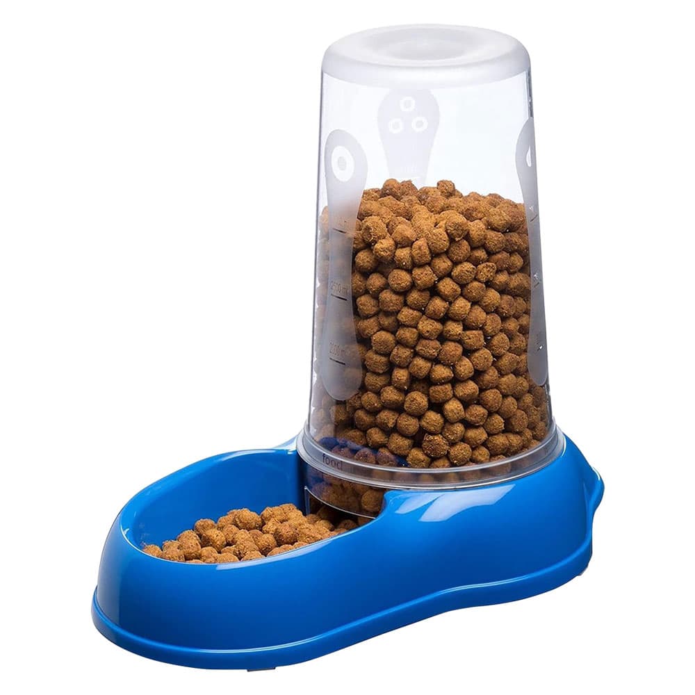 CIOTOLA FUNZIONE ACQUA/CIBO CON RISERVA 'AZIMUT' cm 16,5 x 25 x h 24,5 - lt 1,5 (6 PZ)