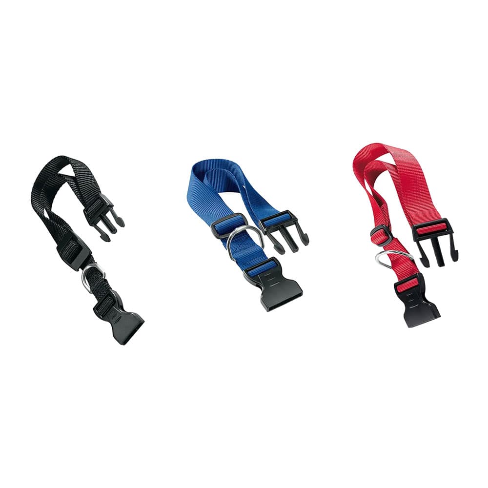 COLLARE PER CANE 'CLUB C' mm 36 / 56 x 20 - nero (2 PZ)