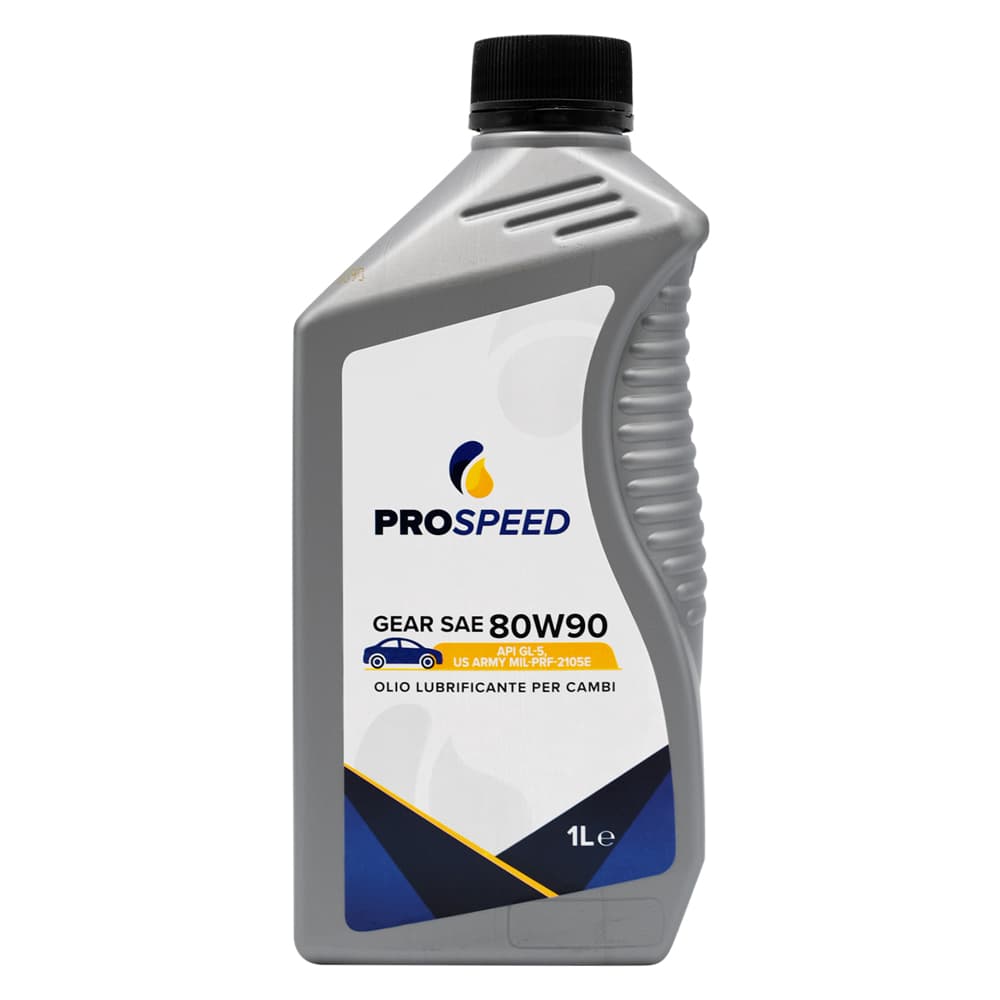 OLIO LUBRIFICANTE PER CAMBI SOLLECITATI Gear Sae 80W90 - lt. 1 (12 PZ)