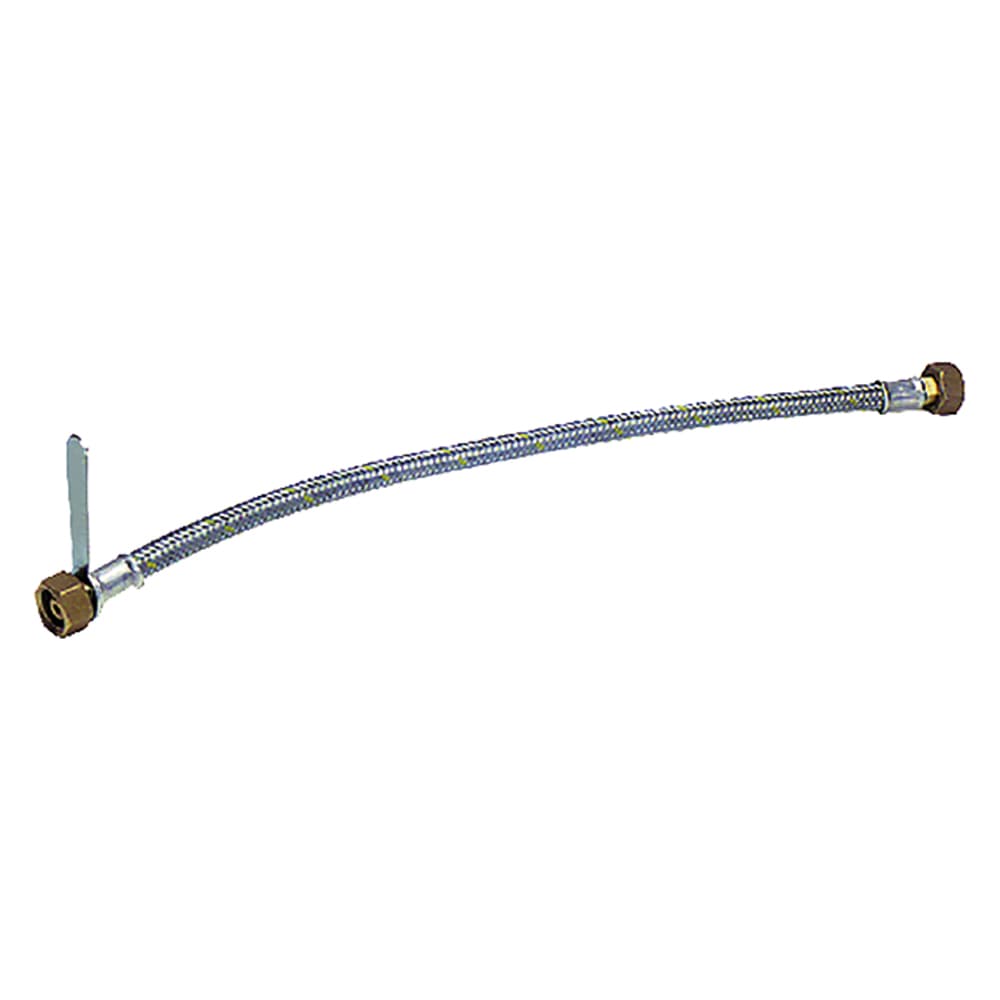 FLESSIBILE TRECCIATO PER CENTRALINE GAS 1/2 FF cm 100 - pz.1