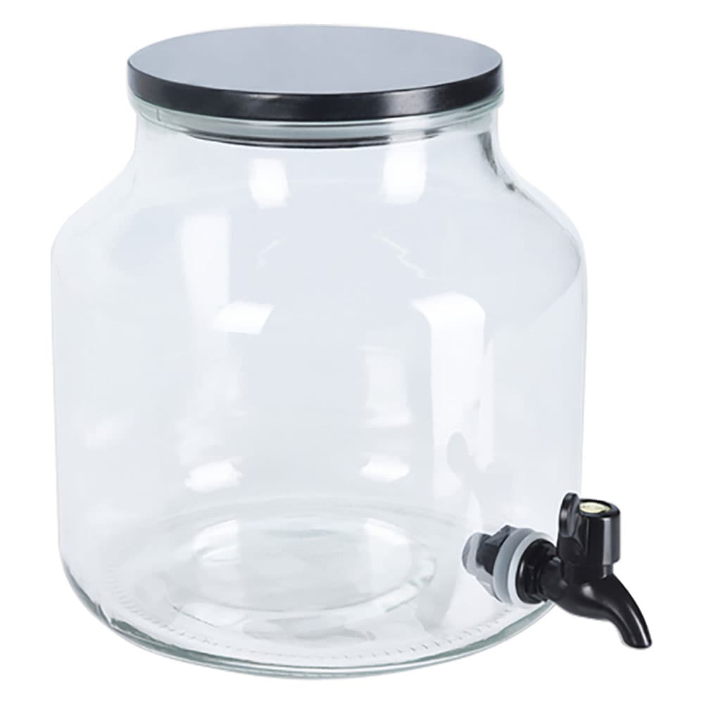 CARAFFA DISPENSER CON TAPPO ERMETICO 5,2 litri (2 PZ)