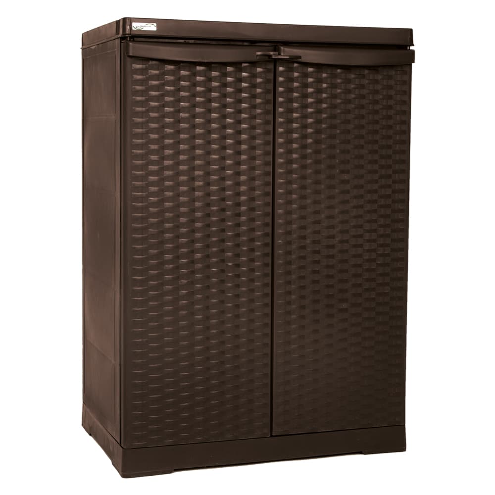 ARMADIO BASSO 'RATTAN WENGE' cm L 65x P 45x H 91