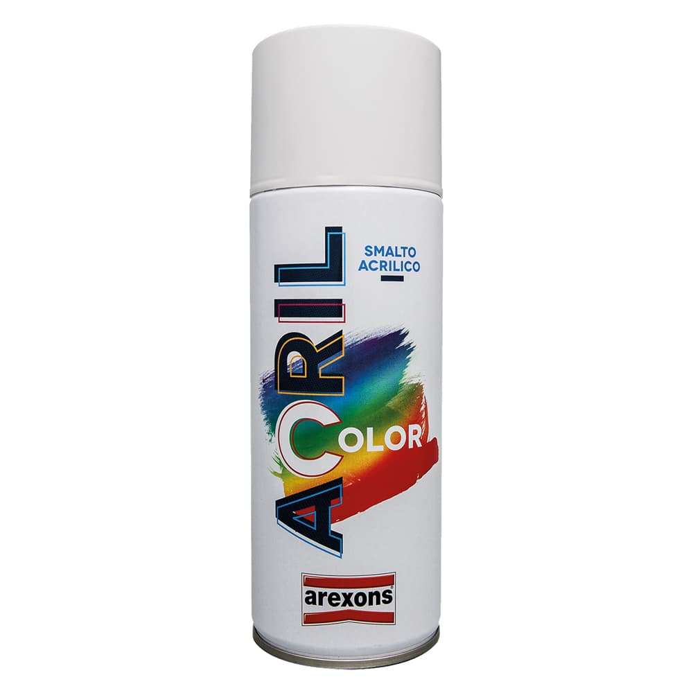 SMALTO SPRAY ACRILICO nero opaco (6 PZ)