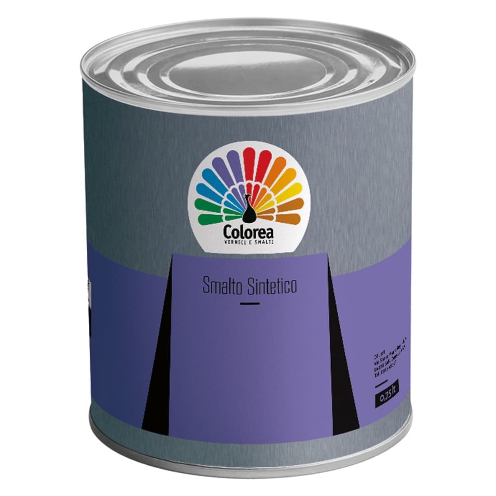 SMALTO SINTETICO 'COLOREA' Lt. 2,5 Blu mare (2 PZ)