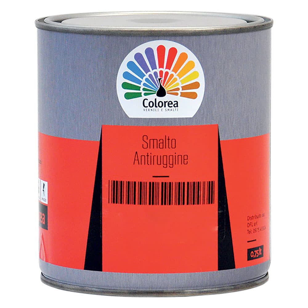 SMALTO ANTIRUGGINE 'COLOREA' Lt. 2,5 Grigio argento (2 PZ)