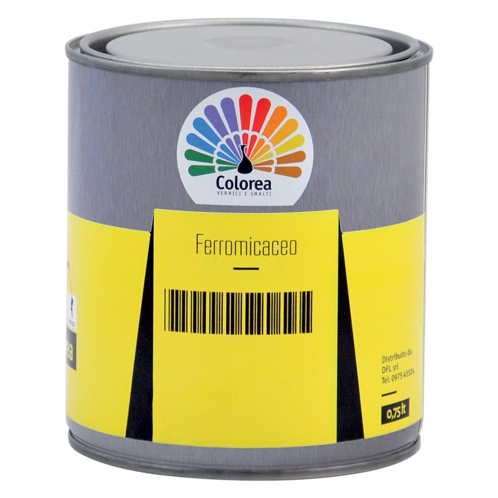 SMALTO FERROMICACEO 'COLOREA' Lt. 0,750 Grigio chiaro (6 PZ)