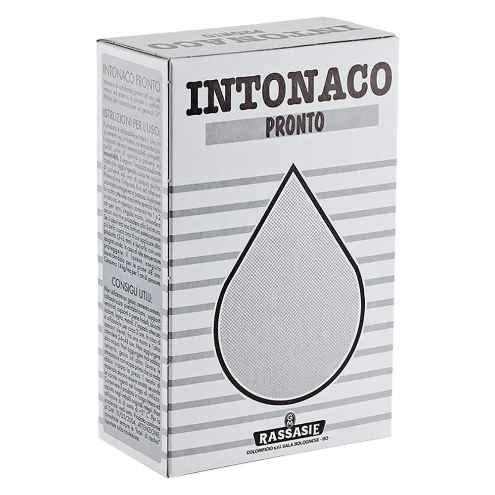 INTONACO PRONTO BIANCO Kg. 1 (12 PZ)