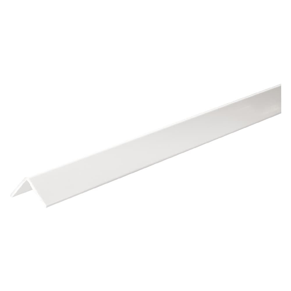 PARASPIGOLO LISCIO mod. 'PA22BN3' - mm. 22 x 22 x 3 mt - bianco (10 PZ)