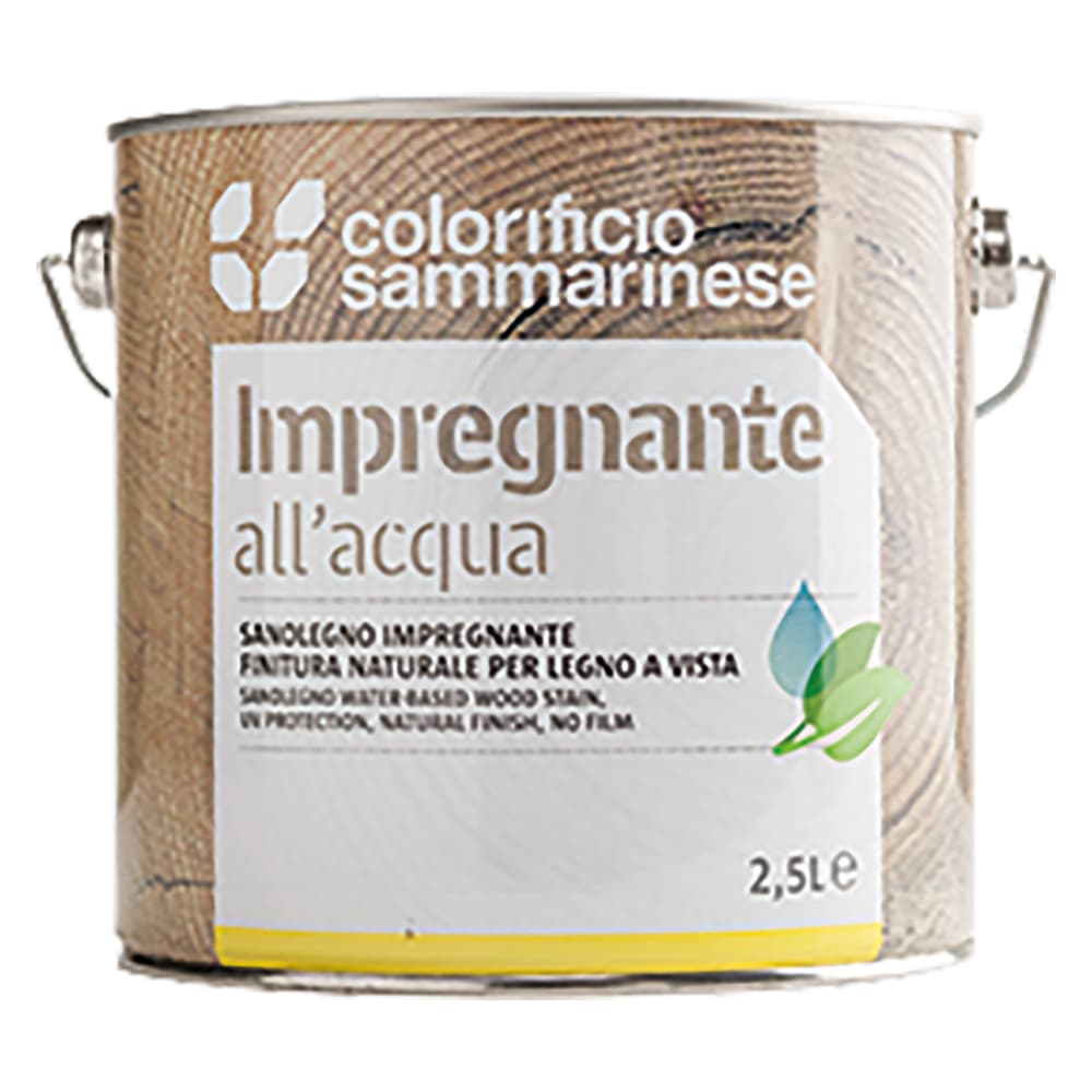 IMPREGNANTE 'SANOLEGNO' Lt. 0,750 Noce chiaro (6 PZ)