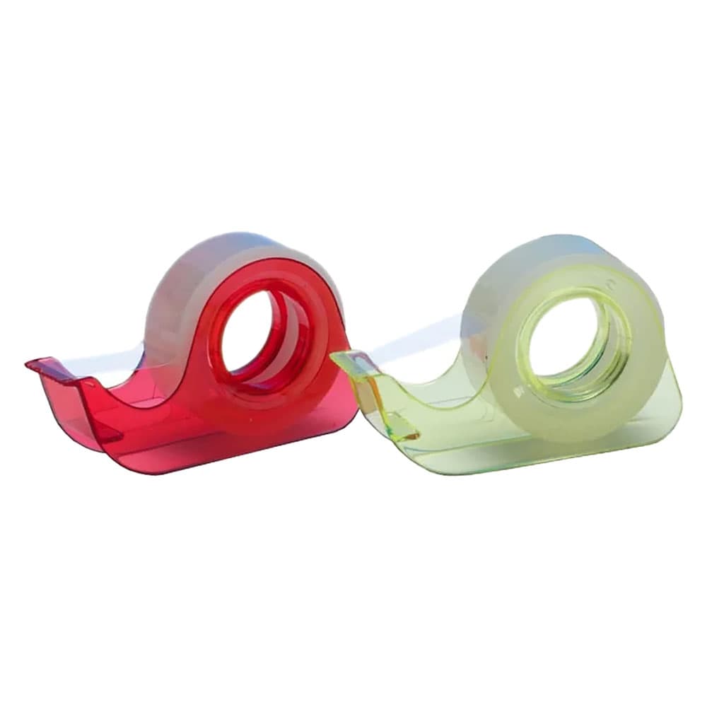 NASTRO TRASPARENTE CON DISPENSER mm. 15 x 10 mt (10 PZ)