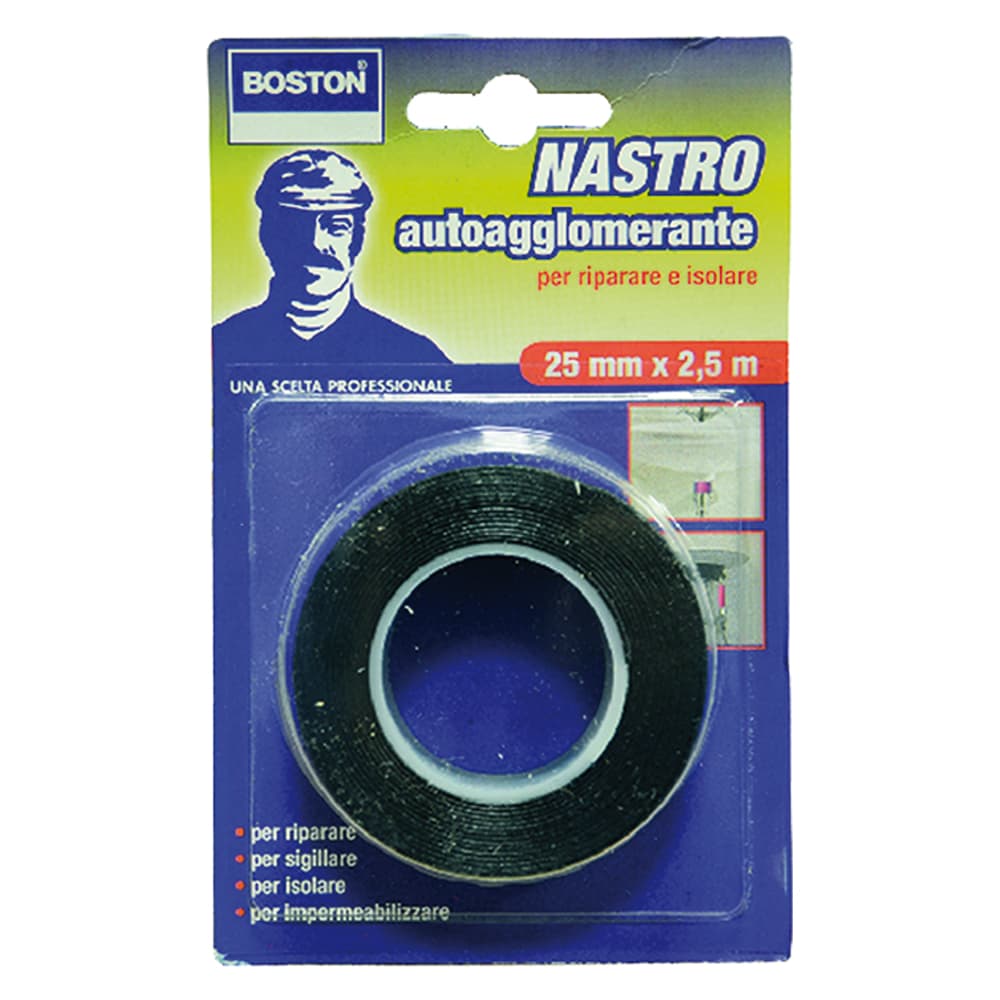 NASTRO AUTOAGGLOMERANTE mm 25 x mt. 2,5 (12 BL)
