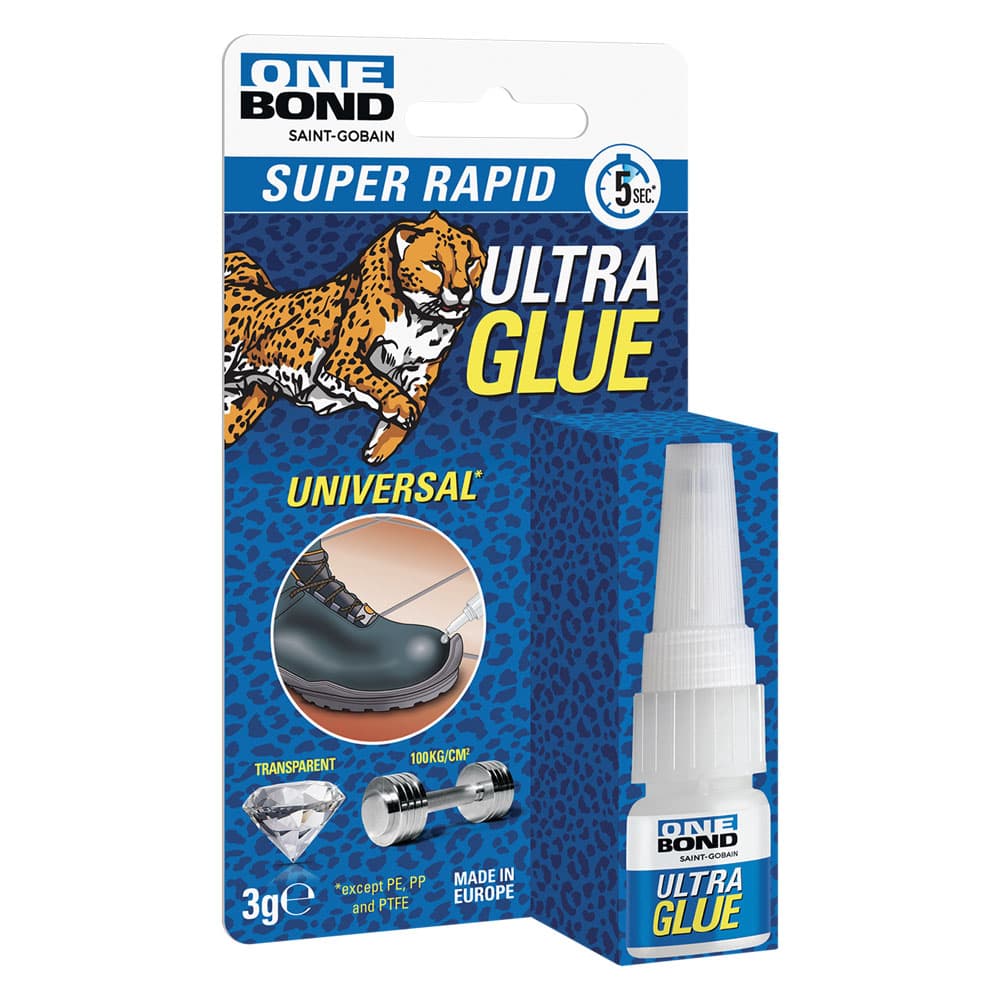 ADESIVO ISTANTANEO UNIVERSALE GEL 'ULTRA GLUE UNIVERSAL GEL' gr. 3 (20 BL)