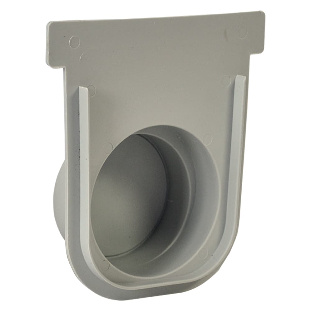 TESTATA IN PVC PER CANALETTA cm 13 x h.14