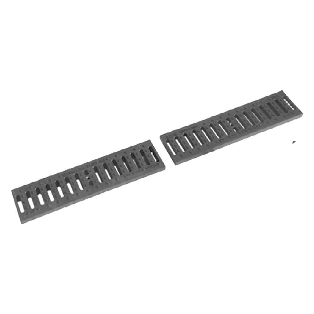 GRIGLIA PLASTICA PER CANALETTA 'TOP' C250 - cm 50 x 12,6 x H. 2,6 (2 PZ)