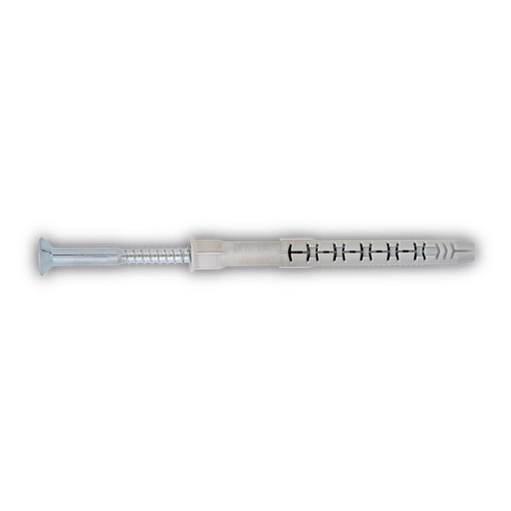 TASSELLO NYLON PROLUNGATO 'X5' mm 8 x 80 vite 6 x 85 fiss. 10mm (100 PZ)