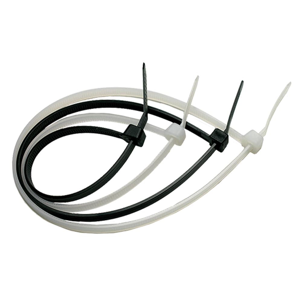 FASCETTA A STRAPPO PER CABLAGGIO mm 2,5 x 100 pz 100 - nero