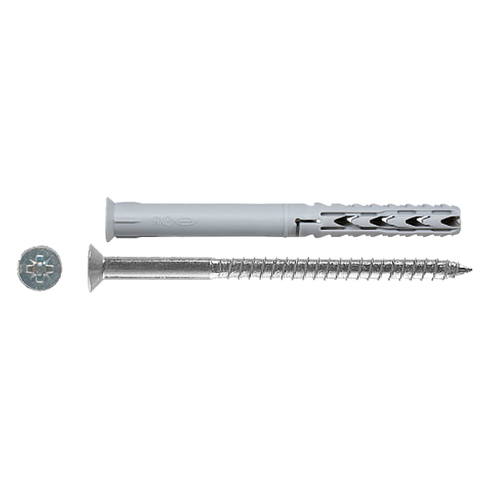 TASSELLO NYLON CON VITE 'SXRL-WZ LS' SXRL 8X100WZ LS Ø 8 x100 (50 PZ)