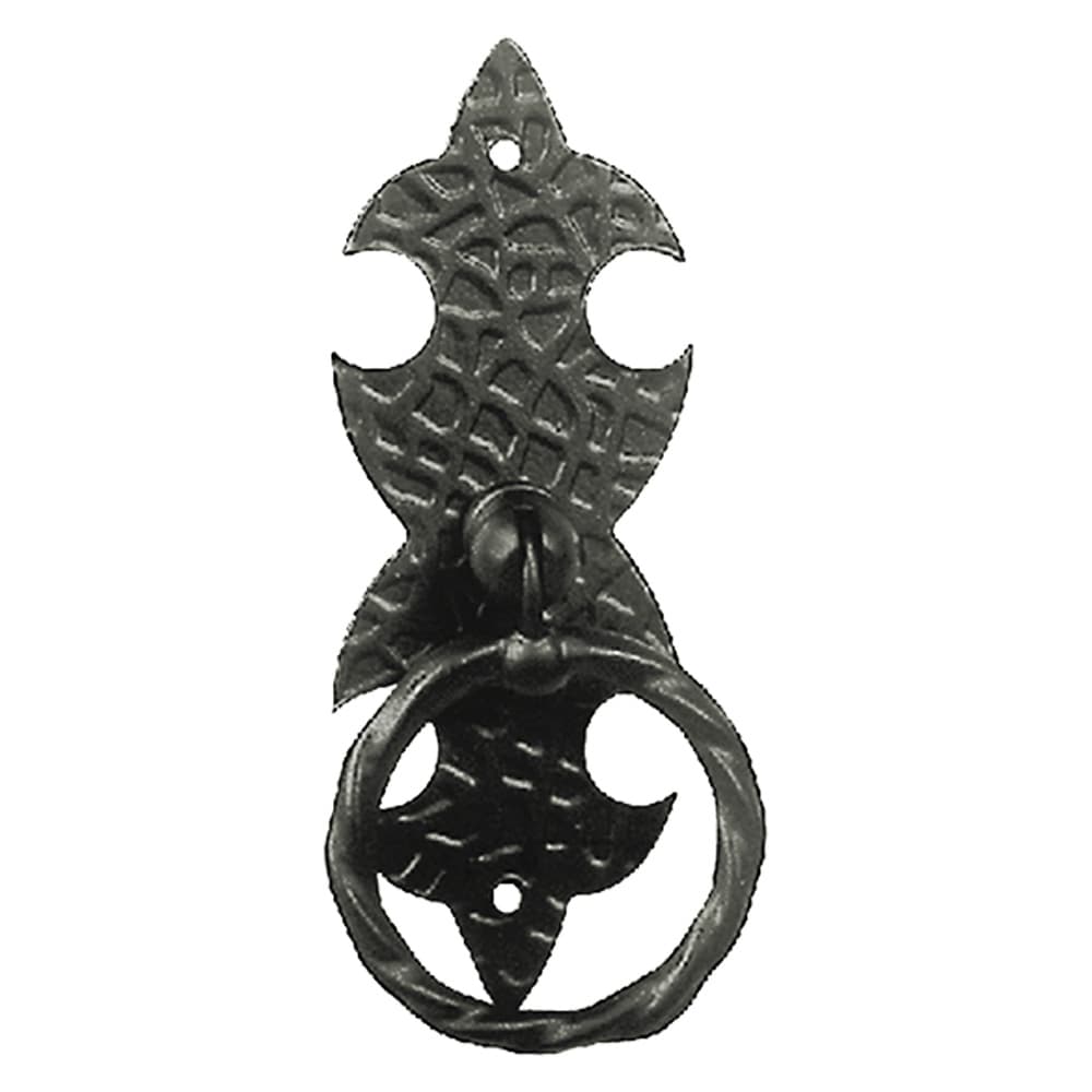 MANIGLIA AD ANELLO CON PIASTRA mm 45 (12 PZ)