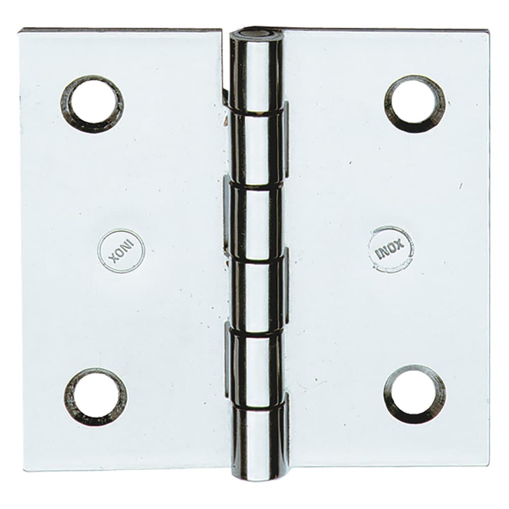 CERNIERA IN ACCIAIO INOX ART.850IN mm 60 x 50 (24 PZ)