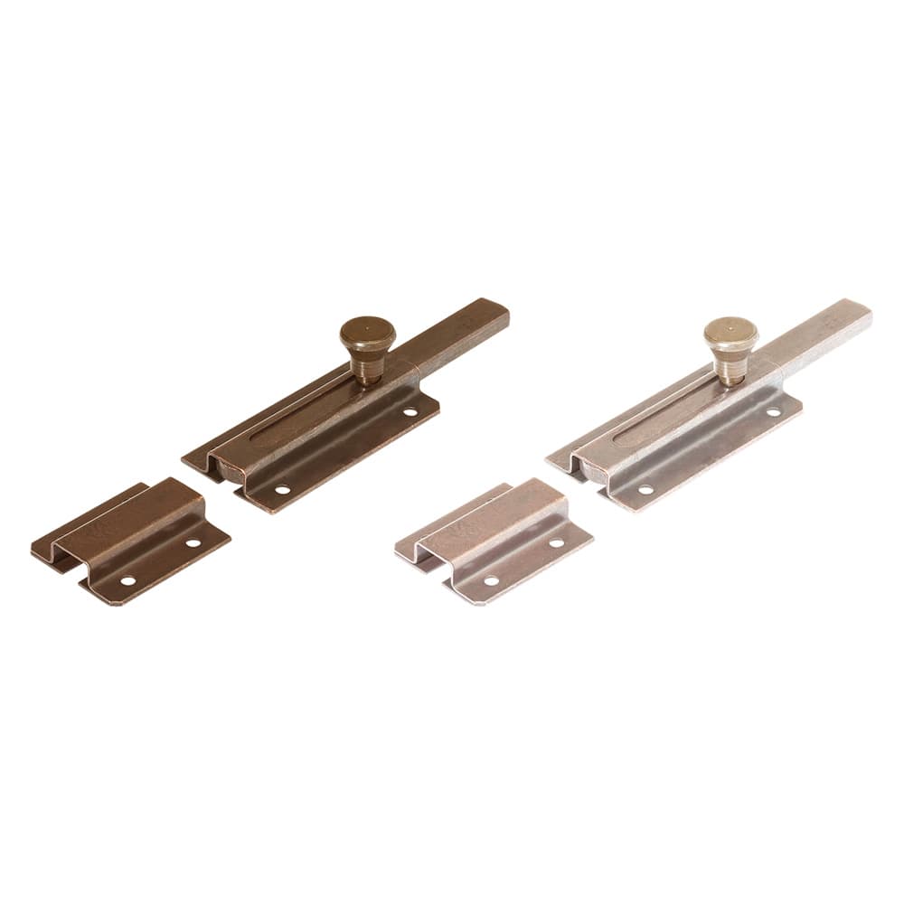 CATENACCIO TRASVERSALE RICOPERTO ART.215 mm 200 - acciaio bronzato (10 PZ)