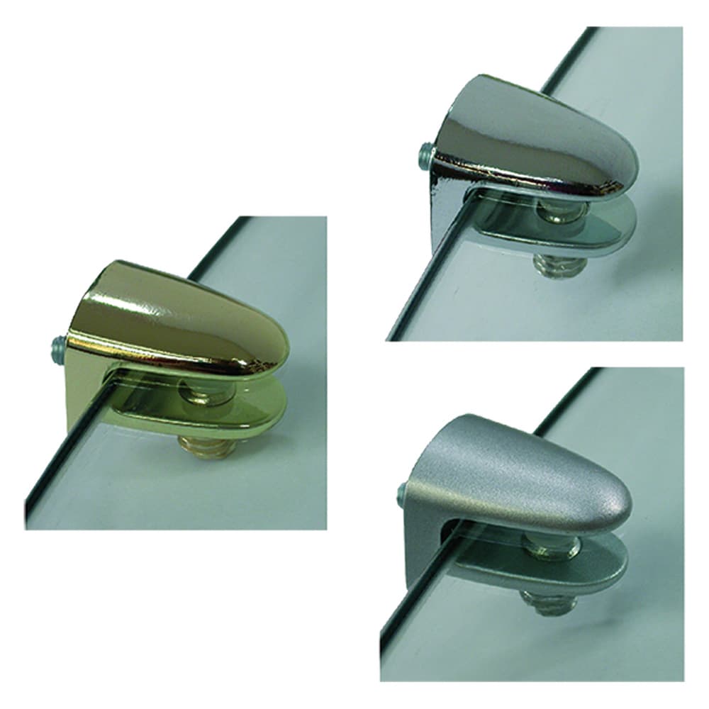 MORSETTO REGGICRISTALLO ottone lucido (25 PZ)