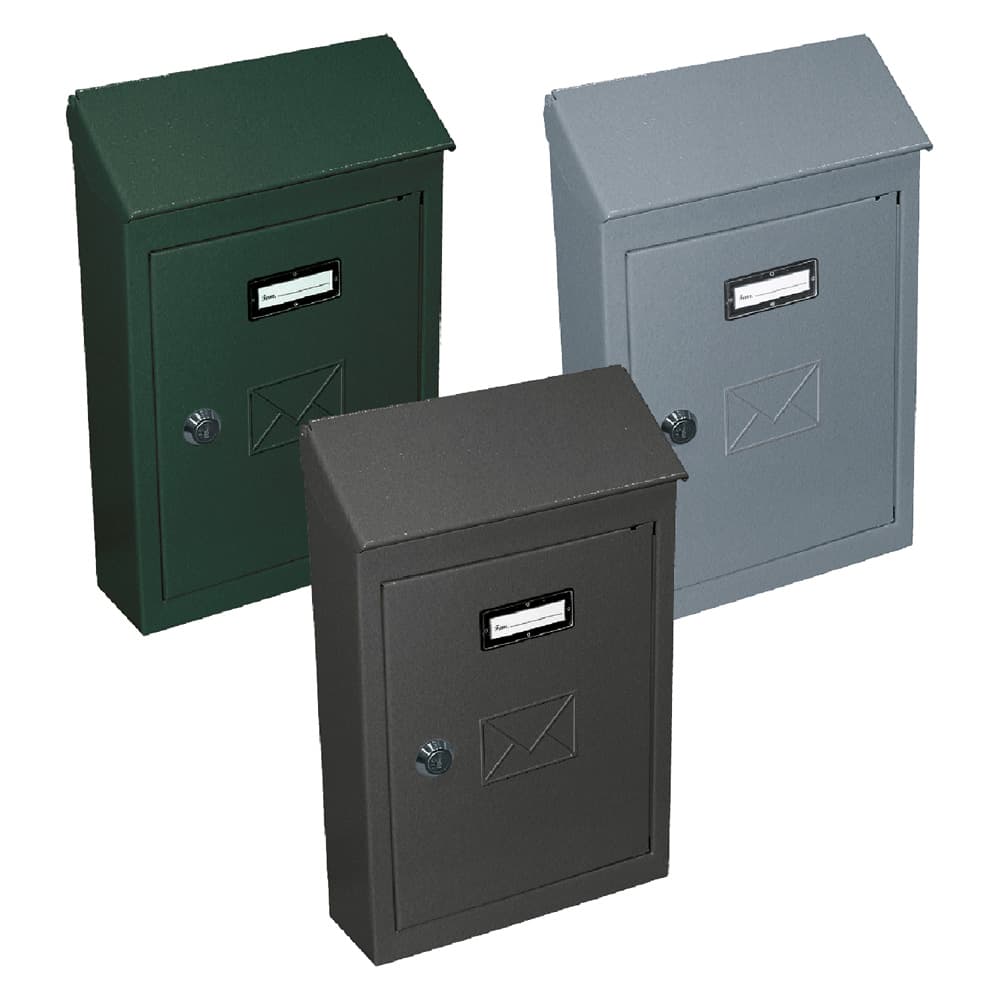 CASSETTA POSTALE 'CT' cm 18 x 5 x h 20 verde