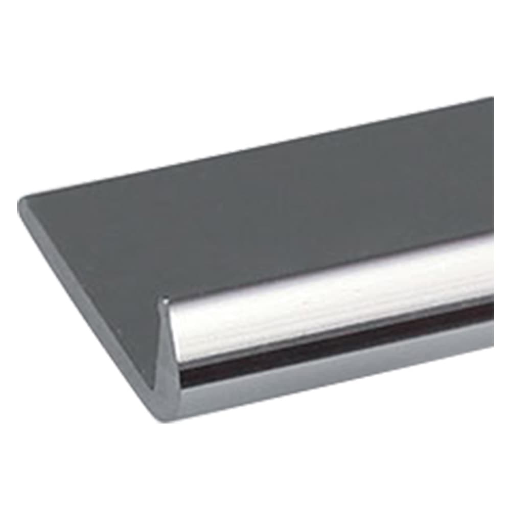 PROFILO PER FAI DA TE TIPO 'UNGHIETTA' mm 18 x 1 - mt 2 argento brillante (15 PZ)