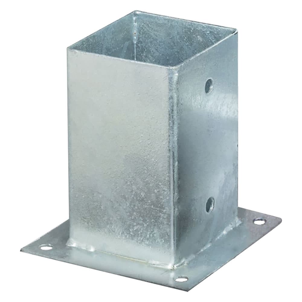 SUPPORTO PER PILASTRI ART.799 mm 91 x 91 (bicchiere) - 150 x 150 (piastra)