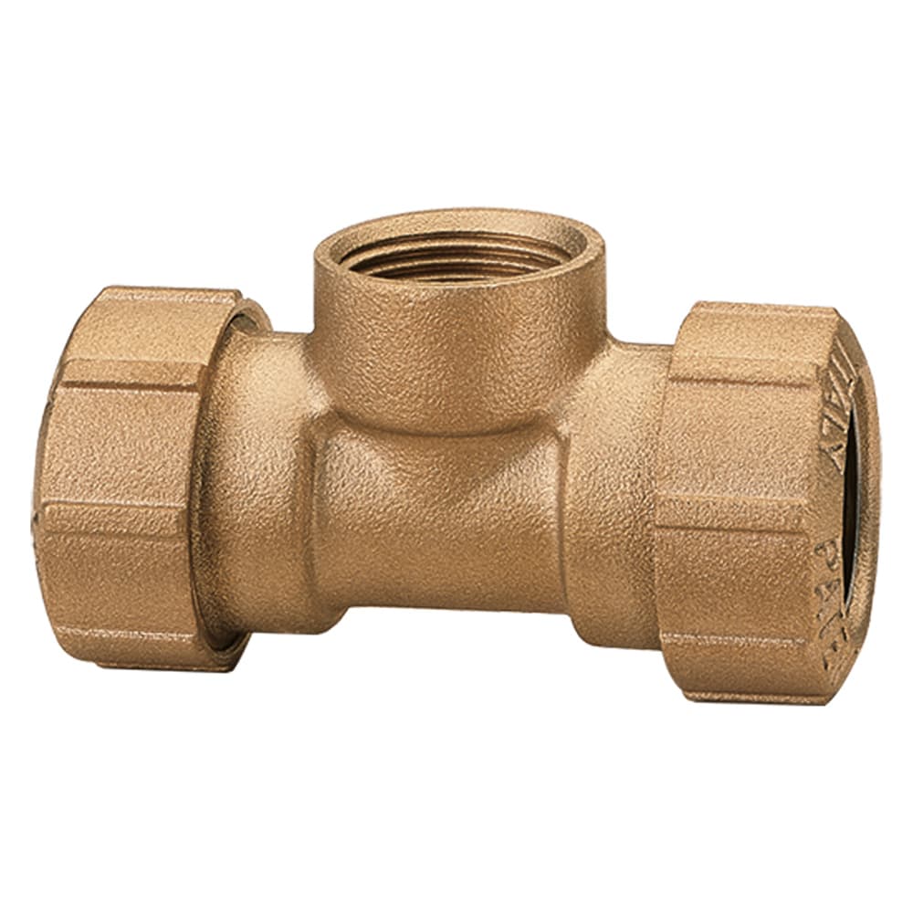RACCORDO A "T" FEMMINA ø 20 x 1/2 (2 PZ)