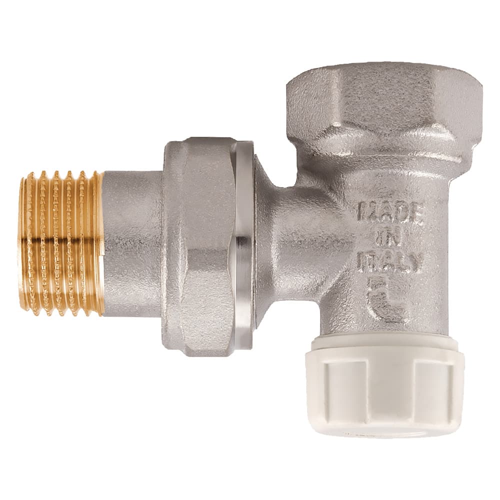 DETENTORE AD ANGOLO PER RADIATORI 3/8 F (4 PZ)