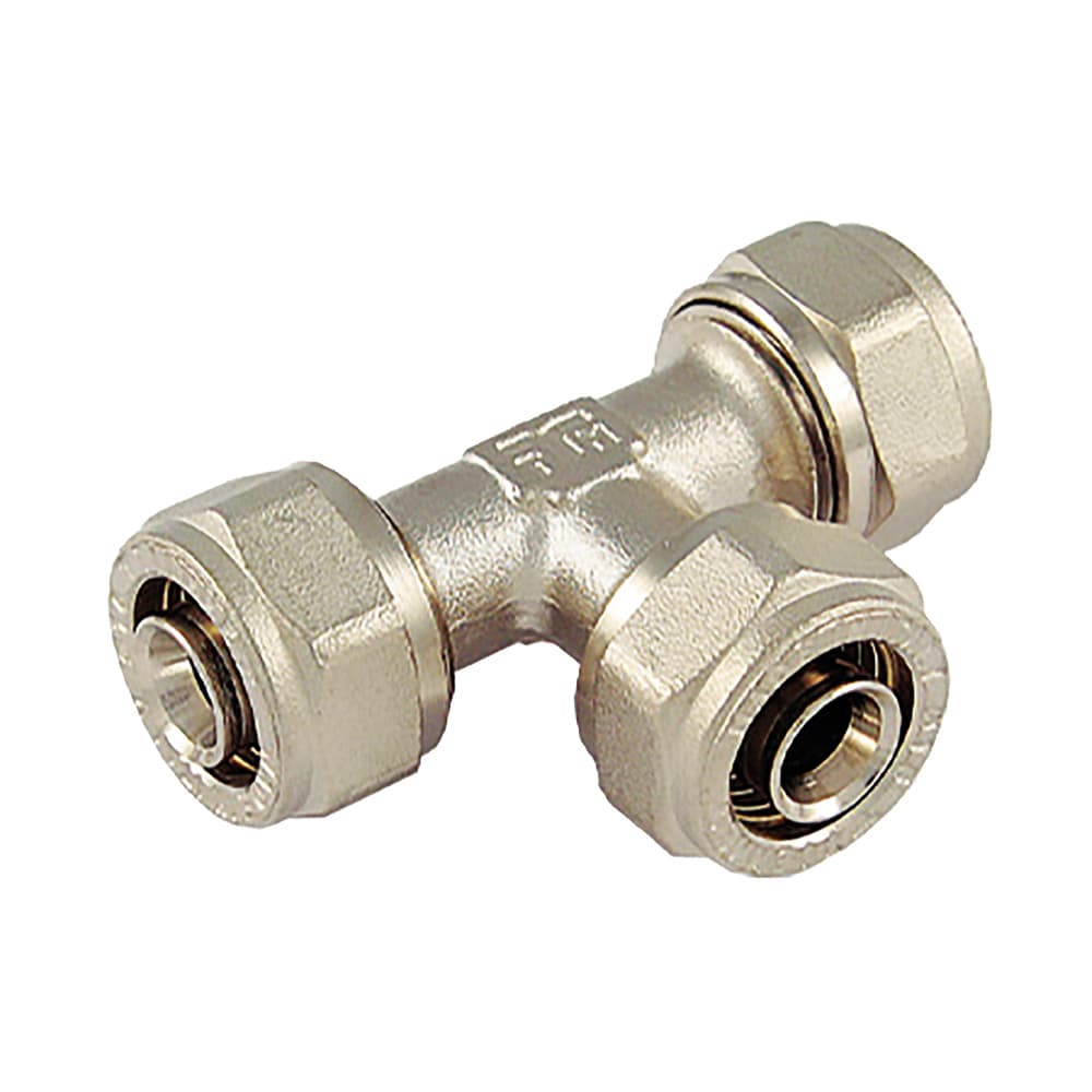 RACCORDO A STRINGERE A 'T' '1607' 26 x 26 x 26 (5 PZ)