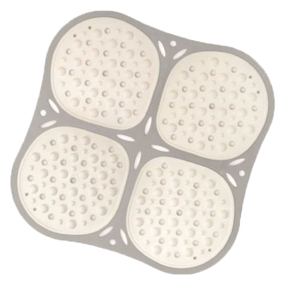 TAPPETO ANTISCIVOLO MASSAGGIANTE 'RELAX' cm 53 x 53