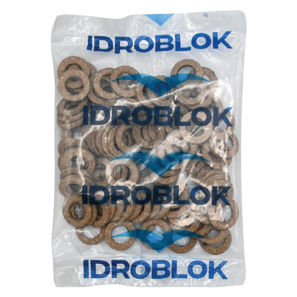 GUARNIZIONE PER GAS 1/2' - mm. 17 x 11 x 2 (100 PZ)