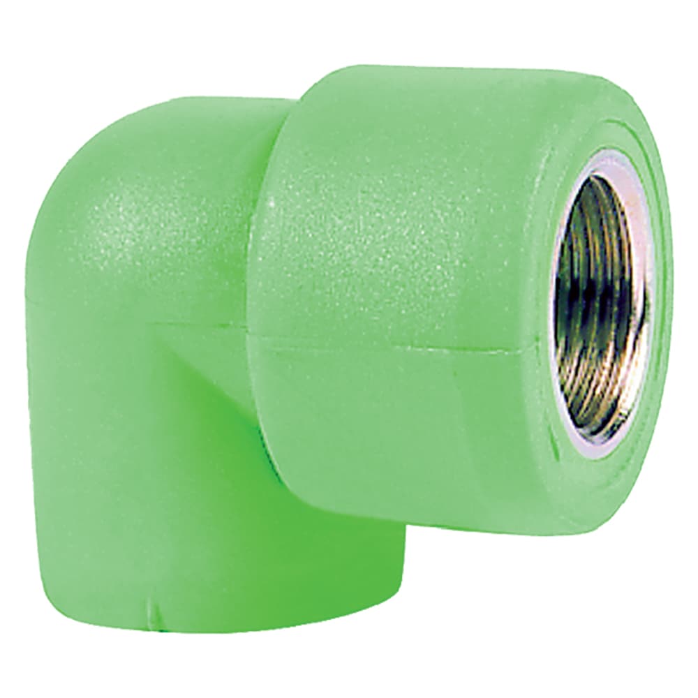 GOMITO A 90° FILETTATO FEMMINA 20 x 1/2 (10 PZ)