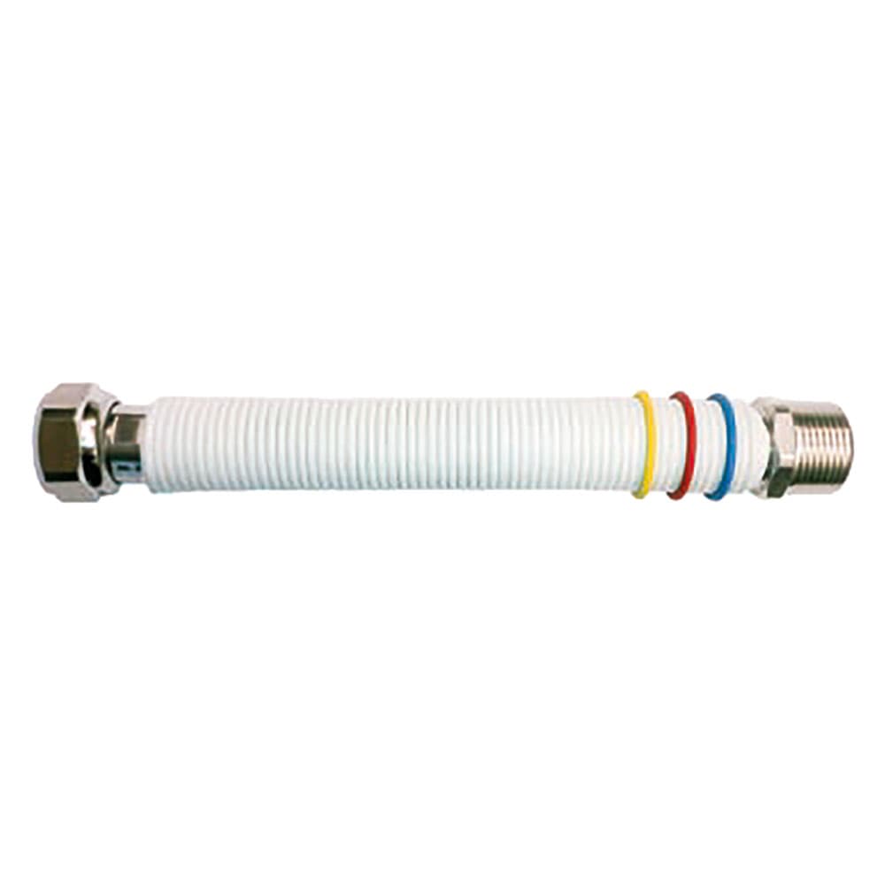 FLESSIBILE ESTENSIBILE RIVESTITO PER GAS / ACQUA SANITARIA MF 1/2' - da 100 a 200 mm - DN15