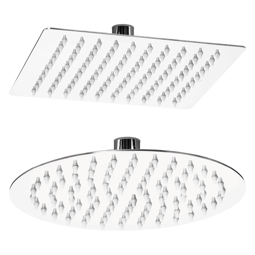 SET DOCCIA 'STARTER' quadrato - soffione 20 x 20 cm