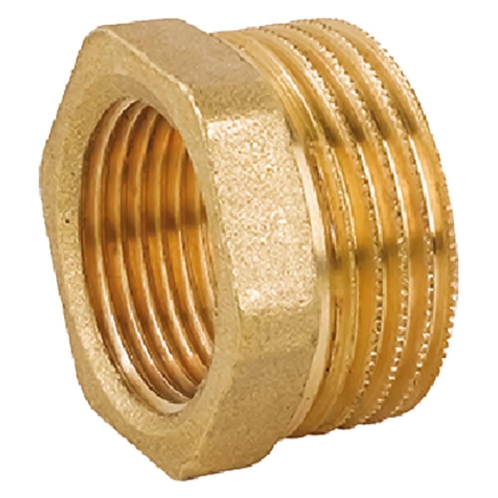 RIDUZIONE ESAGONALE MASCHIO/FEMMINA 'ART.1212' 1/2 x 3/8 ( maschio x femmina ) (10 PZ)