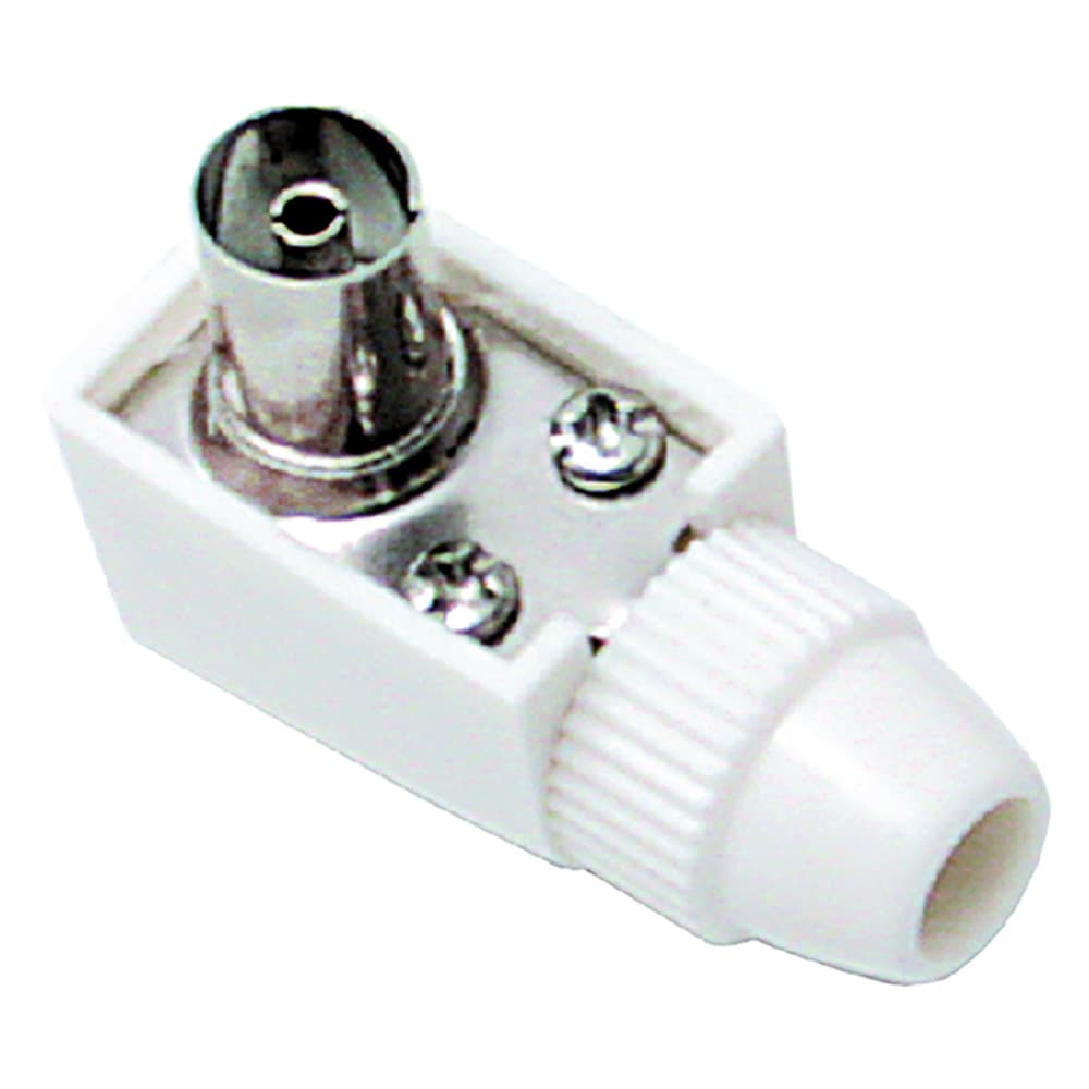 PRESA TV COASSIALE A SQUADRA ø mm 9,5 (10 PZ)