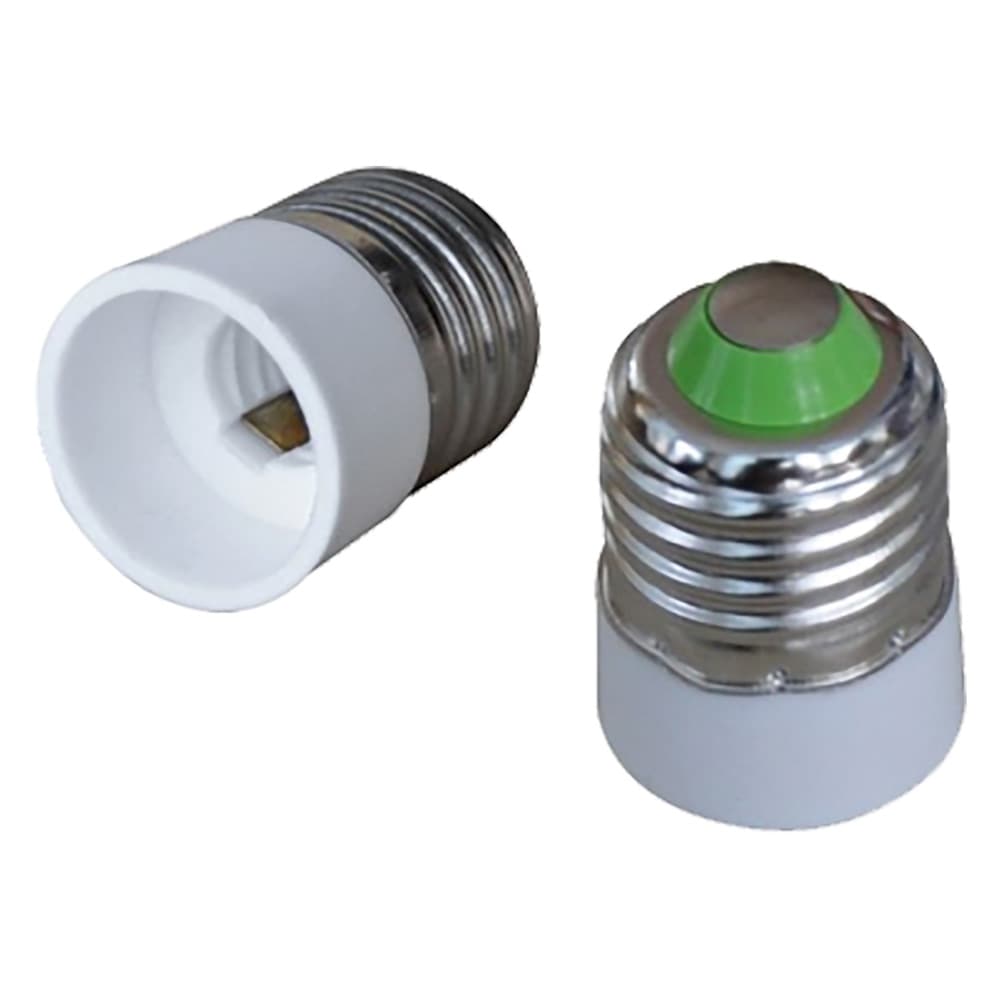 ADATTATORE PORTALAMPADA da spina E27 a presa E14 (10 PZ)