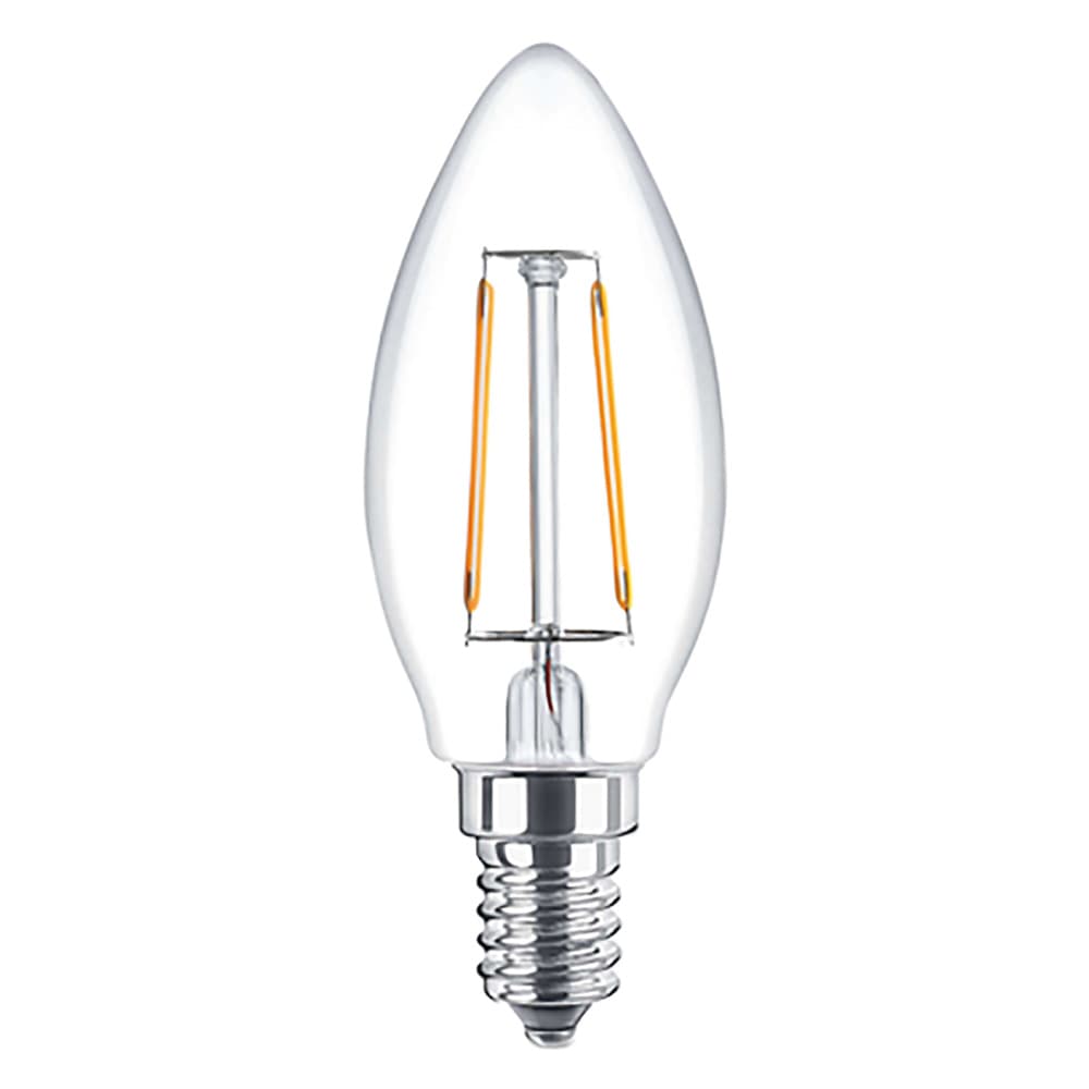LAMPADA LED A FILAMENTO 'OLIVA' CALDA 2700K 4W=35W E14 - 470 lm (10 PZ)