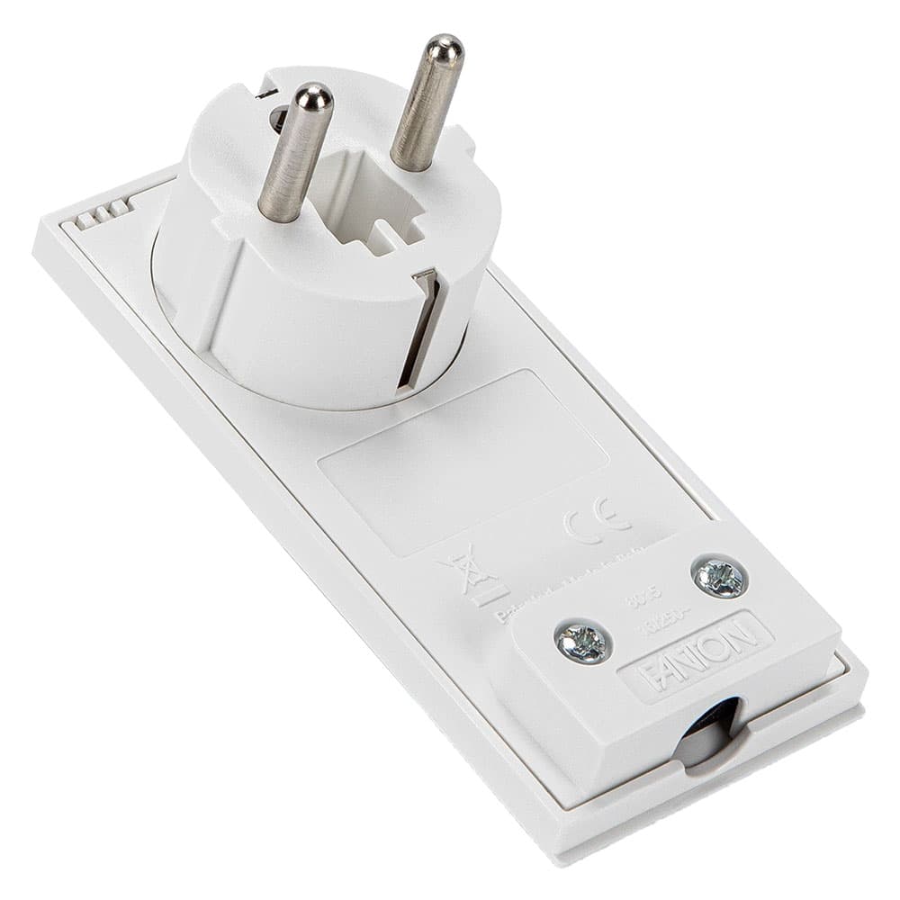 SPINA VOLANTE PIATTA SCHUKO 'CLOCK' 80150