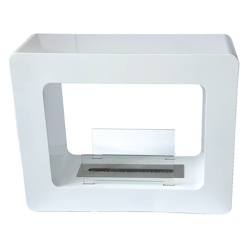 BIOCAMINO DA PAVIMENTO 'TIKAL' kw 3 - colore bianco