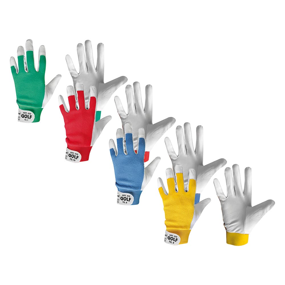 GUANTI FIORE MAIALINO 'BALL' Tg. 8 col blu (12 CP)