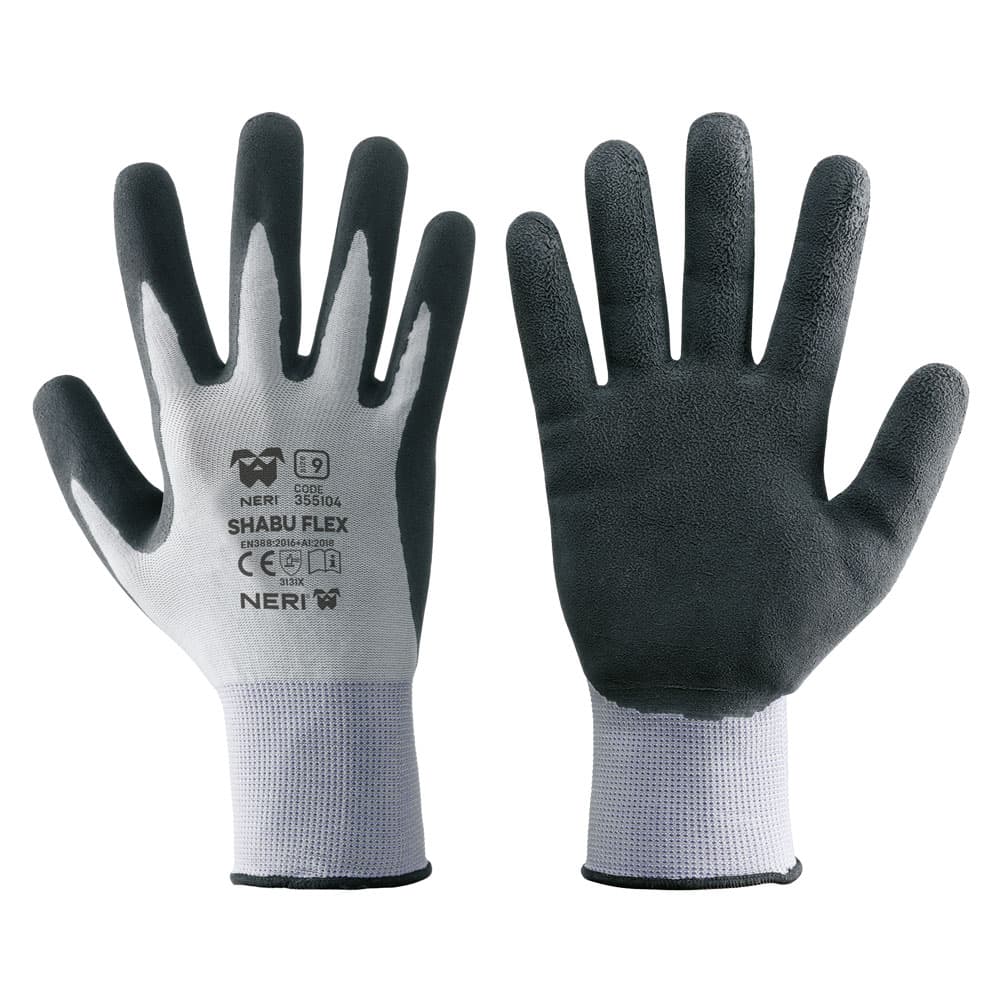 GUANTI NYLON/LATTICE 'SHABU FLEX' Tg. 8 (12 CP)