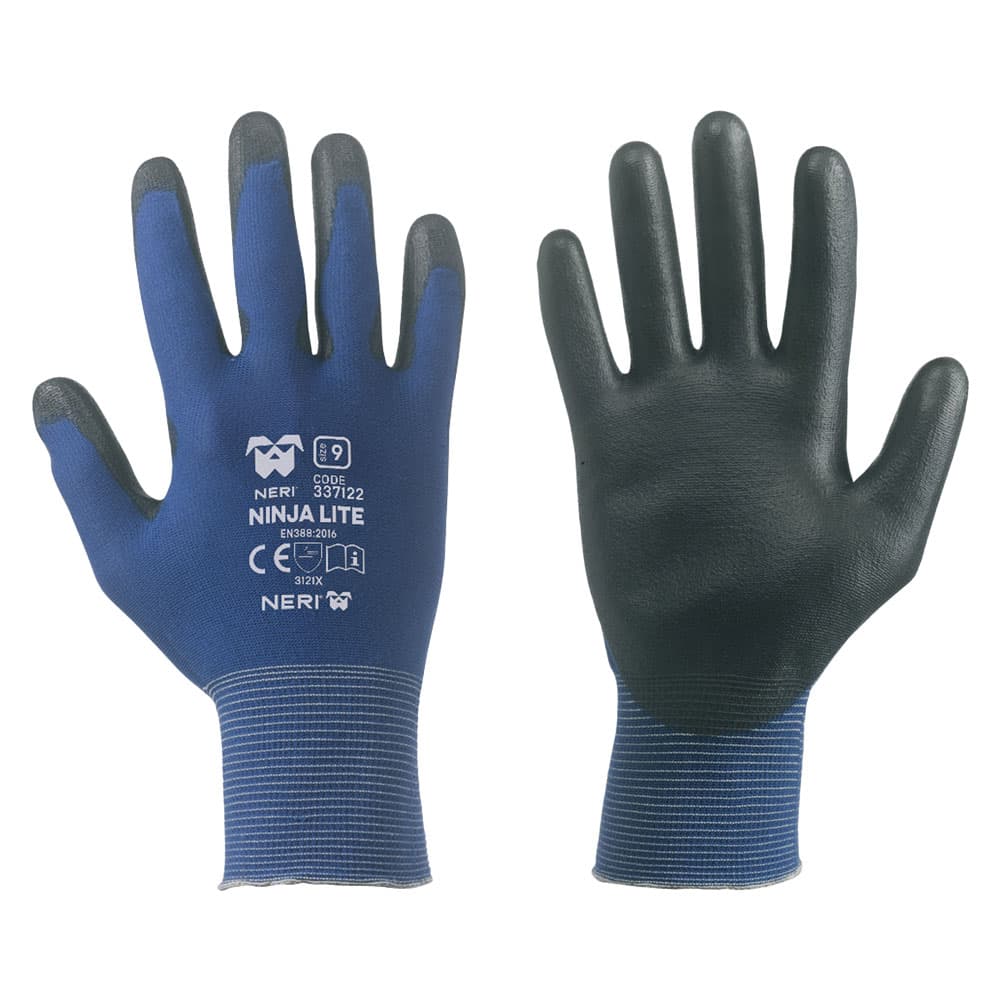 GUANTI NYLON / POLIURETANO 'NINJA LITE' Tg. 8 (12 CP)
