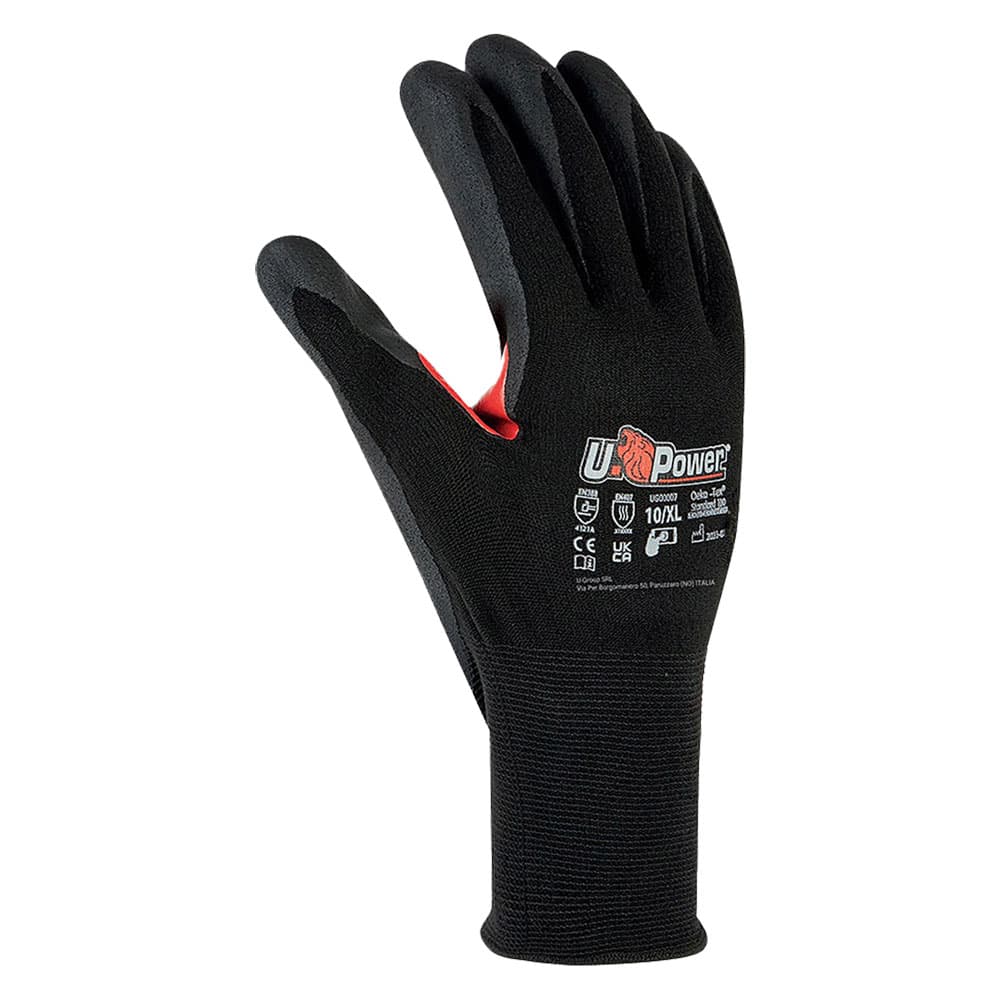 GUANTI NITRILE/NYLON 'FLYNT' Tg. 9 (L) (12 CP)