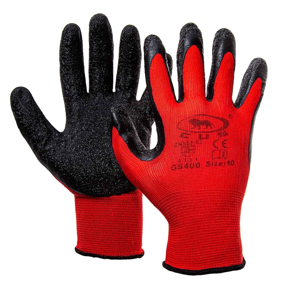 GUANTI IN LATTICE 'GS400' Tg. 8 (M) (12 CP)