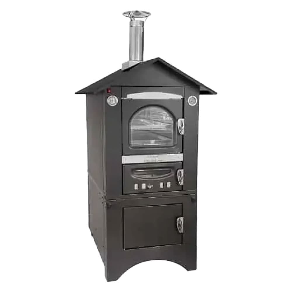 FORNO PORTATILE A LEGNA 'SMART' camera cottura cm. 45 x 100