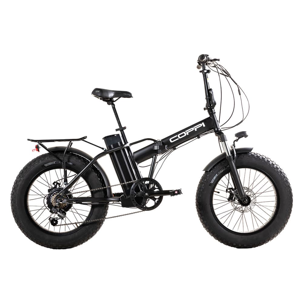 BICICLETTA ELETTRICA 'VESUVIO' 250 W - ruote da 20 - nera