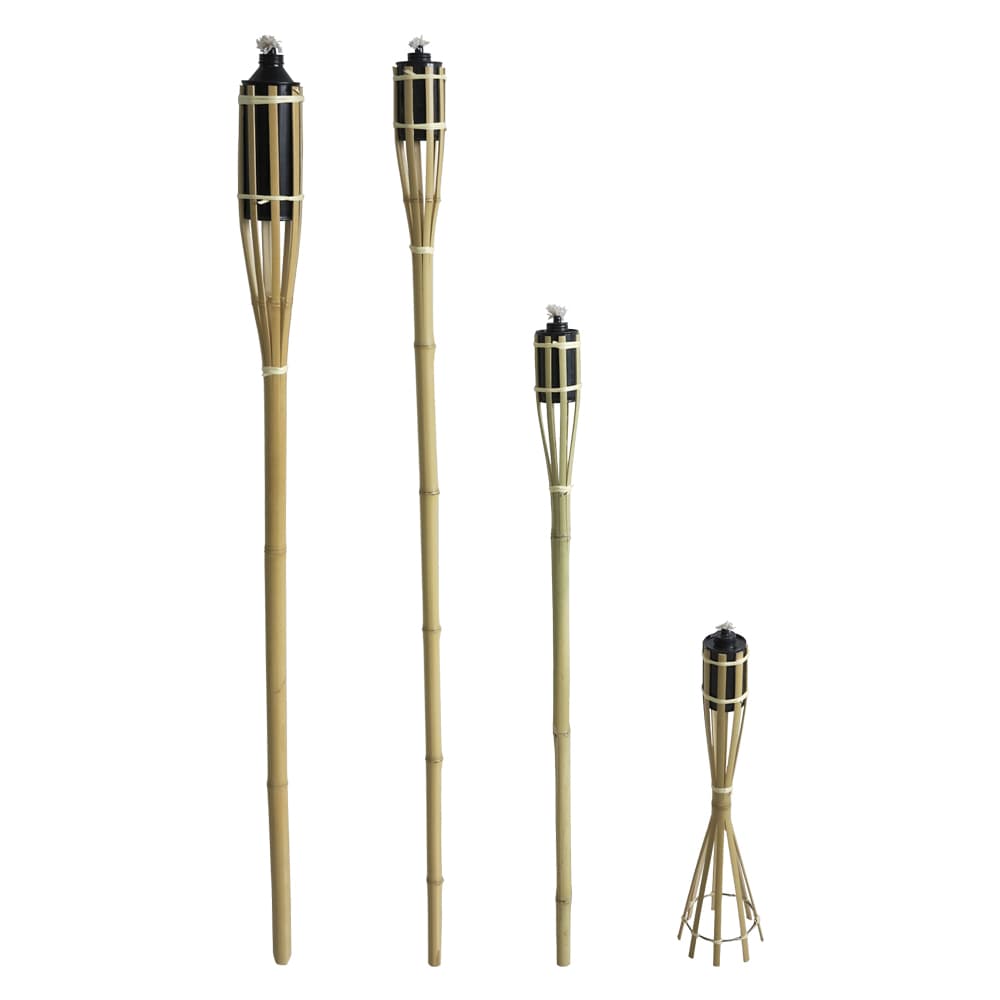 TORCIA IN BAMBU' h. cm 50 - serbatoio lt 0,2